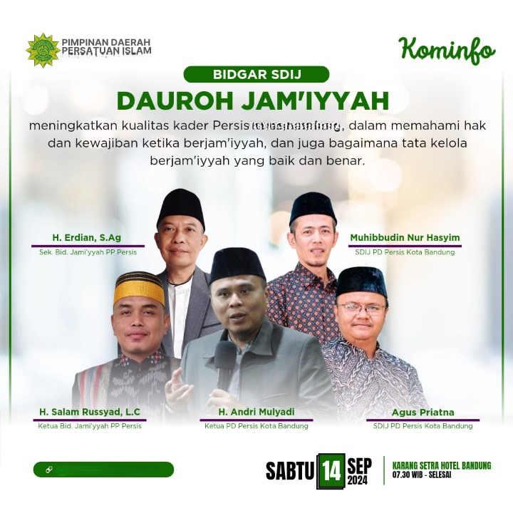 Dauroh Jamiyyah SDIJ PD PERSIS Kabupaten Solok